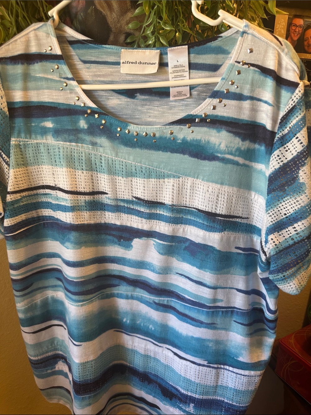 Alfred Dunner short sleeved top